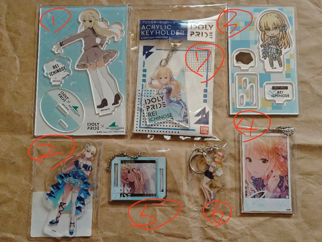 IDOLY PRIDE 一ノ瀬怜 グッズまとめ アイドリープライド