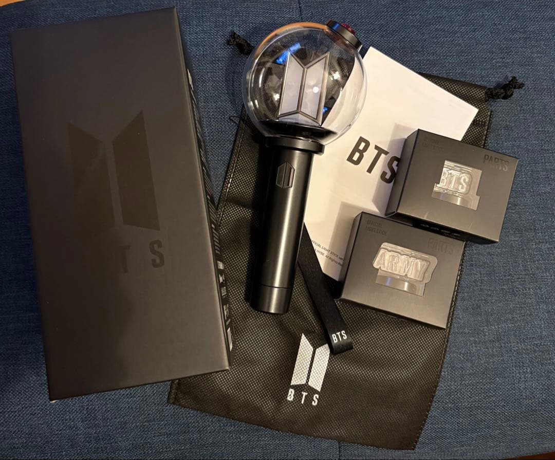 BTSアミボムver.4&デコパーツ2種