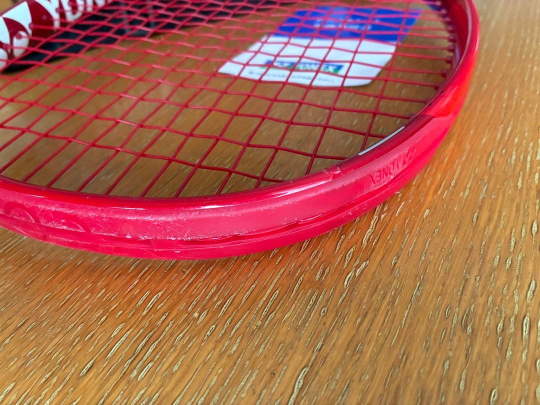 YONEX VCORE jr26インチ ２本組（１本のガットはＸ-one）