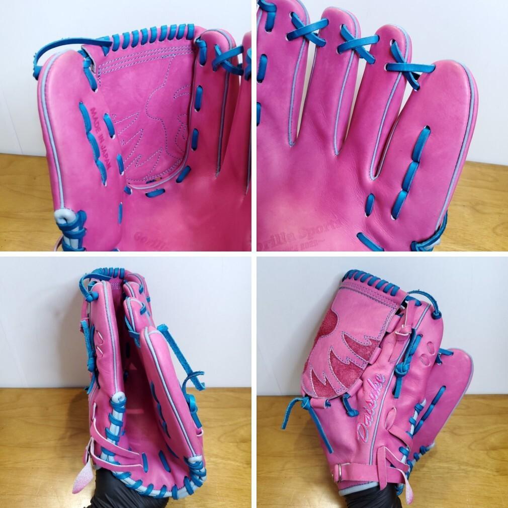 ゴリラスポーツ 日本製 ゴリスポオーダー 超美品 投手用 硬式グローブ