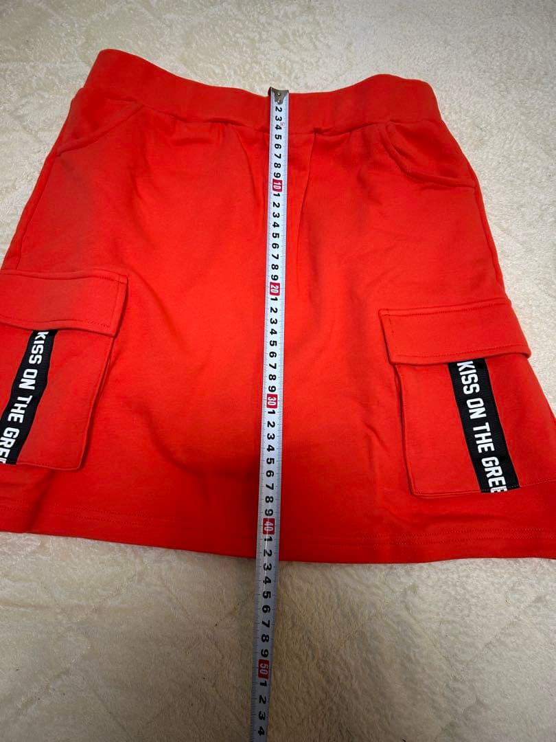 新品未使用！KISS GREEN ゴルフウェアセットアップオレンジM