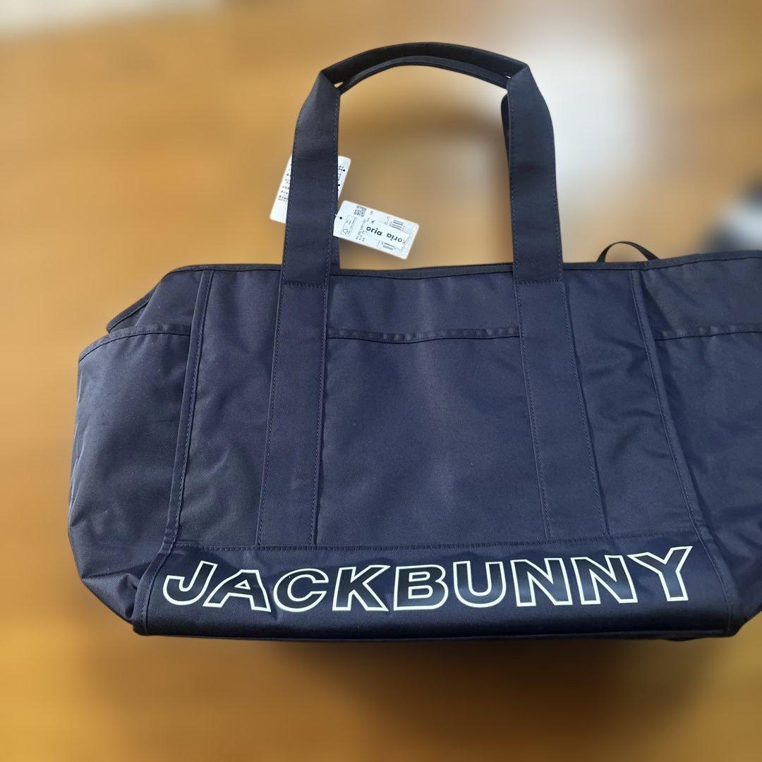 新品 Jack Bunny ジャックバニー 2WAY BIG トートバッグ 紺