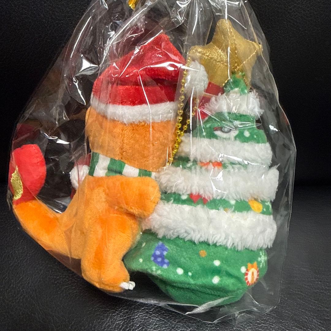 ヒトカゲ　クリスマス　ぬいぐるみ　キーホルダー　2018 ポケモンセンター