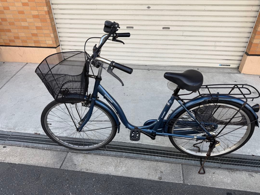 199 自転車 大阪市 【引取り限定】 24インチ 足元乗りやすい