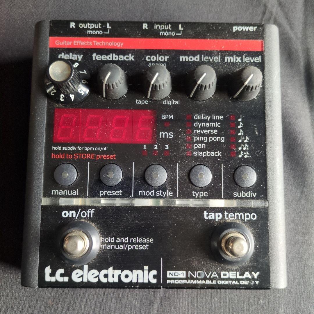 TC Electronic ND-1 NOVA DELAY ディレイ 動作良好