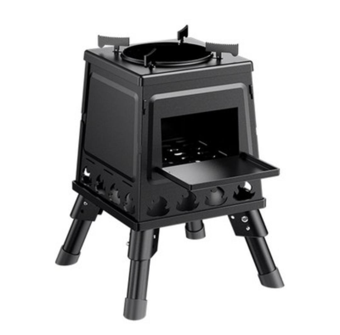 薪ストーブ Lサイズ 30*30*48 ウッドストーブ 折りたたみ ポータブル