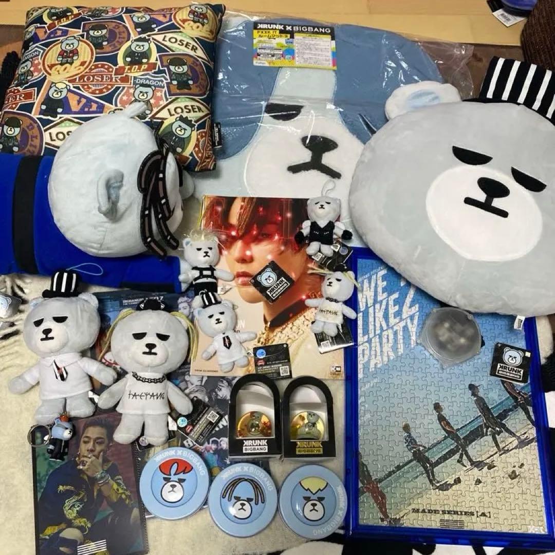 BIGBANG KRUNK ぬいぐるみセット