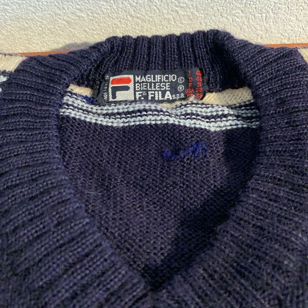 【フィラ　FILA ヴィンテージ】1981年購入 イタリア製　ニット