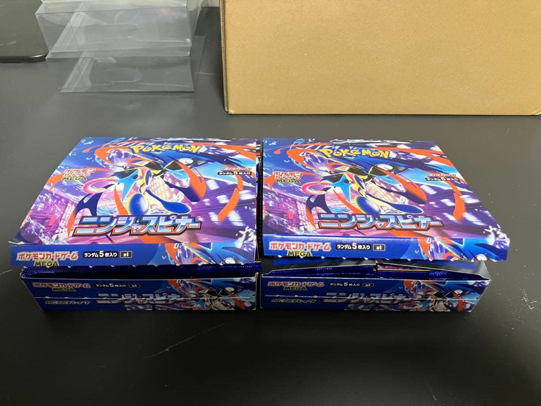 【封入率一致】ニンジャスピナー （30パック）　2BOX ポケモンカード