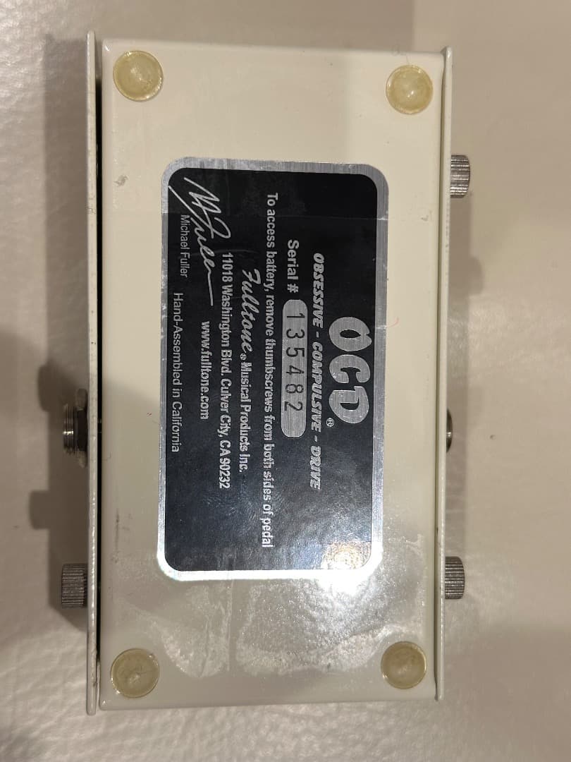 Fulltone OCD ver.1.7(Ver7)　いい音です！