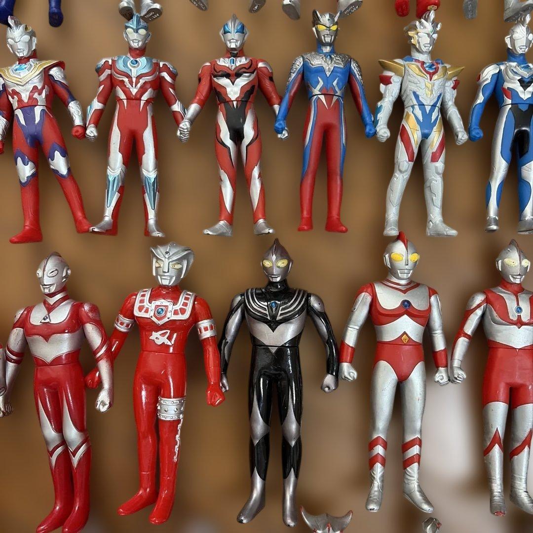 ウルトラマン　ソフビ　セット　まとめ　53個　フィギュア　50個以上