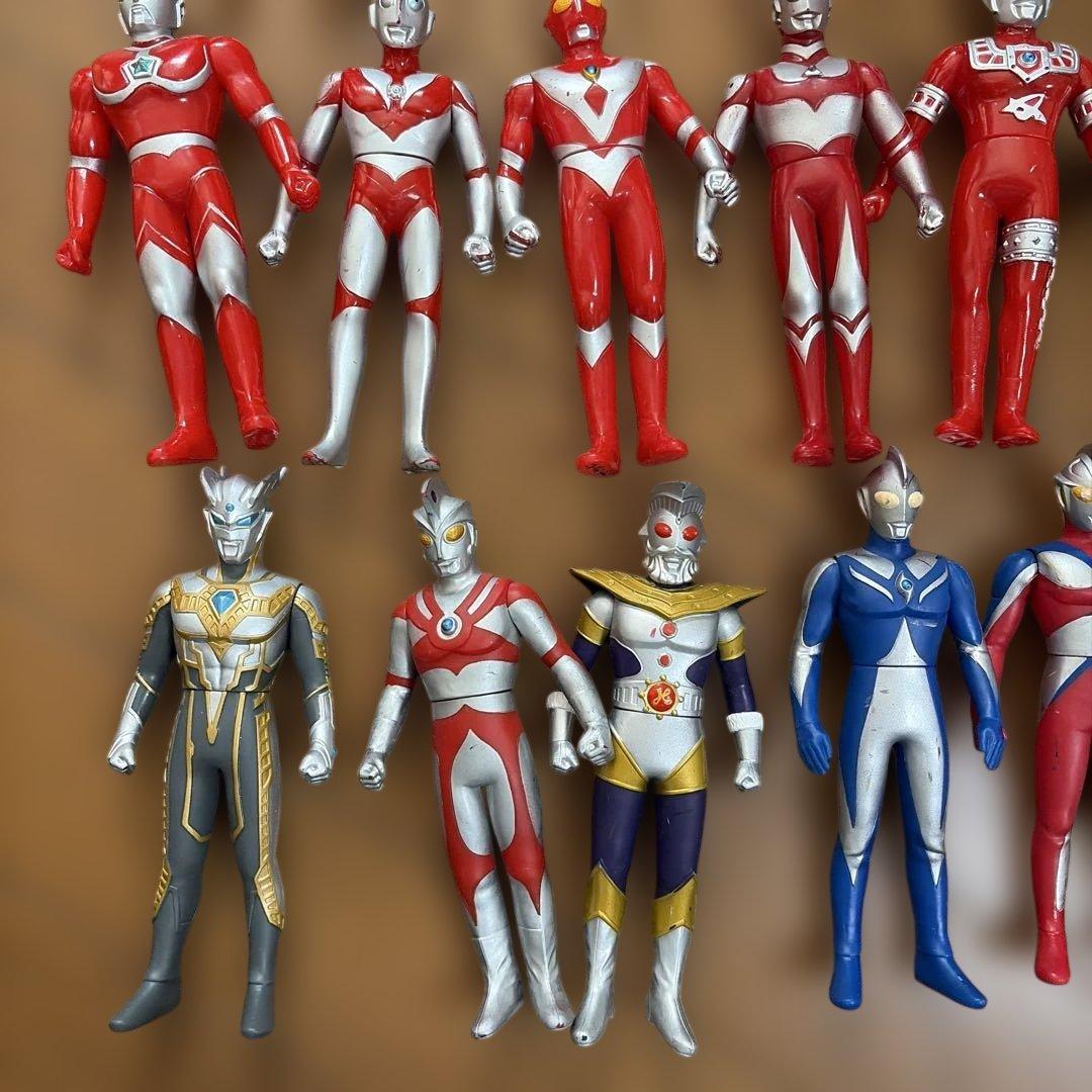ウルトラマン　ソフビ　セット　まとめ　53個　フィギュア　50個以上