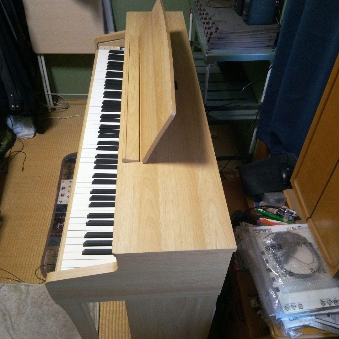 まめままたん 送料込 CA49 22年製 電子ピアノ ライトオーク カワイ