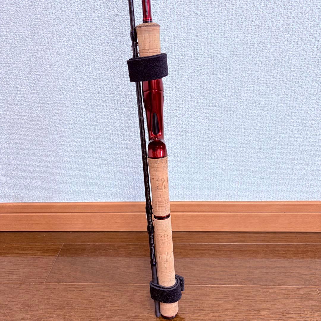 19 Scorpion バスロッド 1652R-2 ロッドケース付き 釣竿
