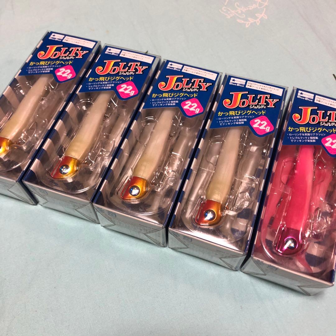 Blue Blue JOLTY 22g ジグヘッド 新品　5個セット