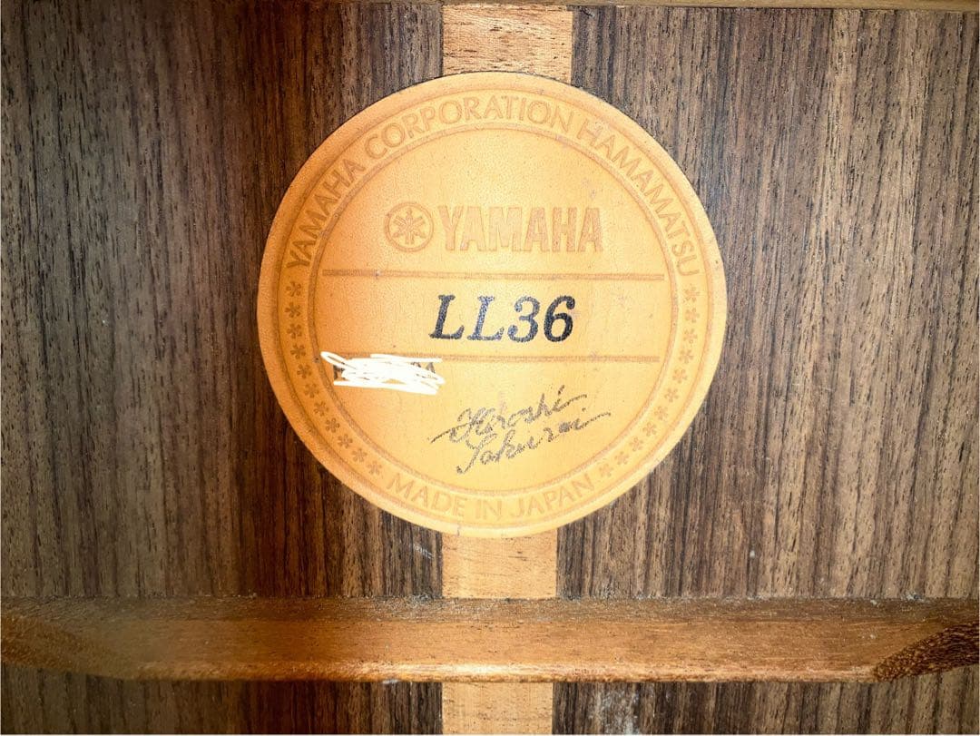 YAMAHA LL-36ARE オール単板カスタム仕様