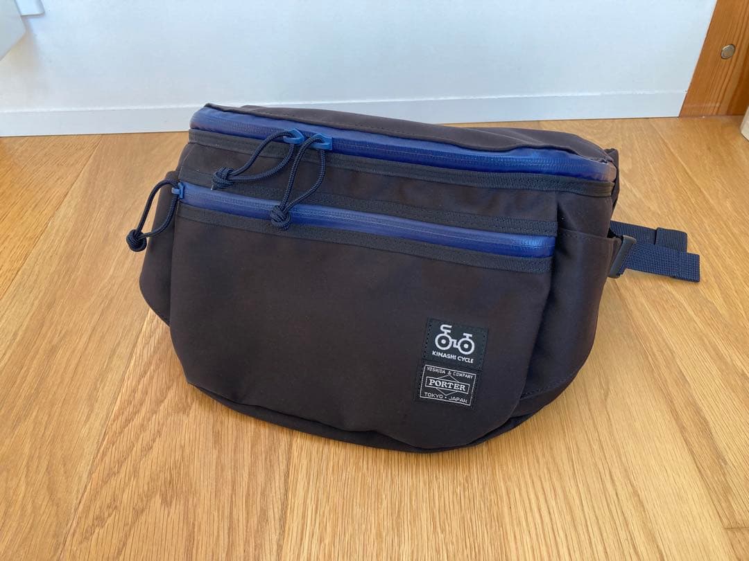 【中古】木梨サイクル×PORTER コラボ ボディバッグ2 ///ポーター