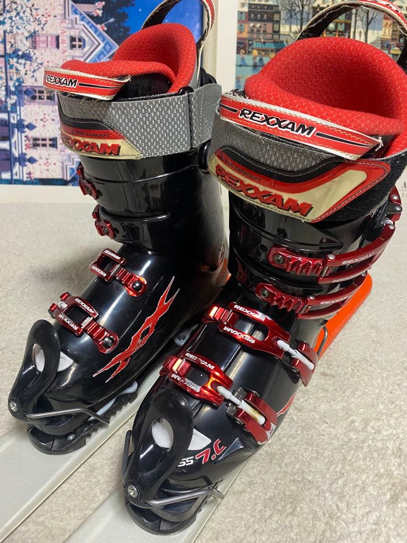 ショートスキーセット　FISCHER WEBレグザムCSOSS26cmブーツ付