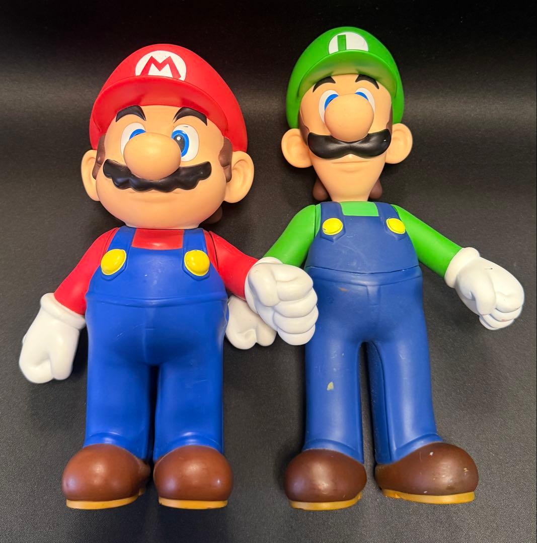 【2体セット】スーパーマリオ ビッグ フィギュア
