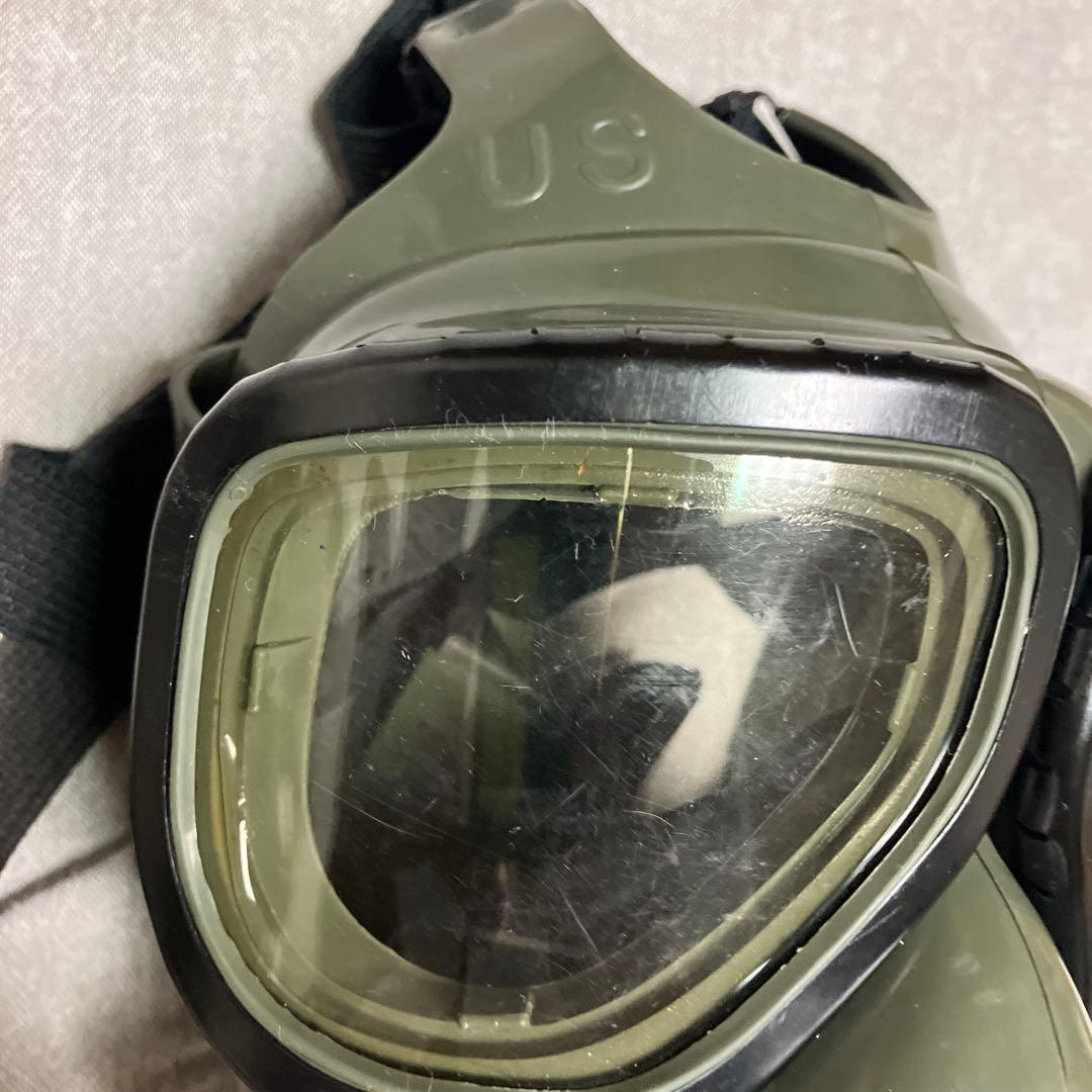 米軍 M40ガスマスク M9A1ガスマスクケース　ガスマスクバッグ 2品売り。