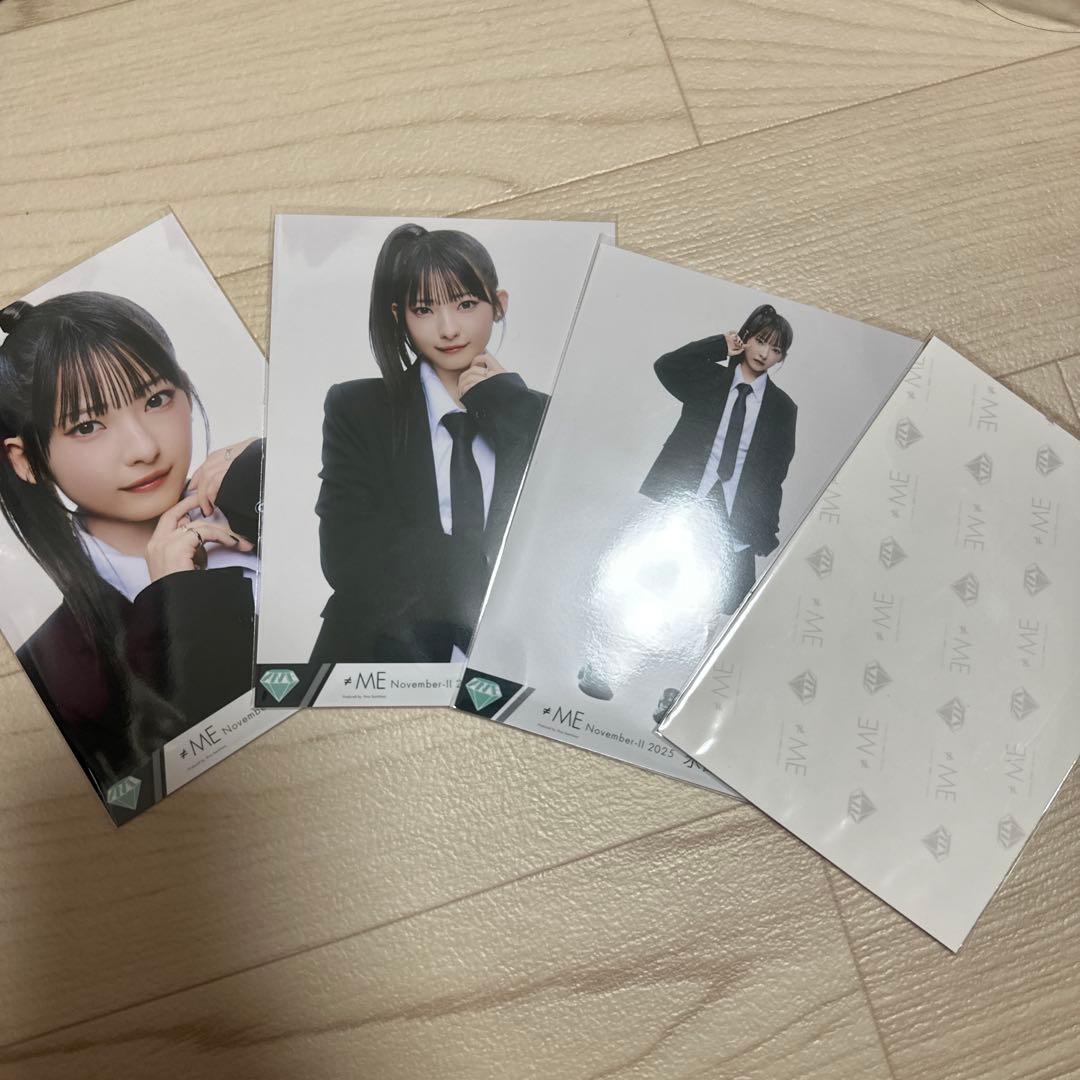 排他的ファイター 永田詩央里 生写真 コンプリート 直筆ヒキ