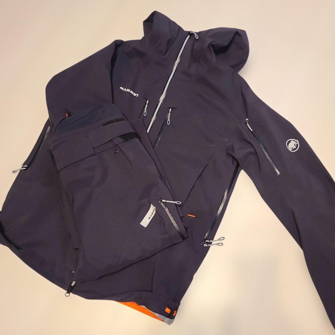 MAMMUT　Haldigrat HS Hooded JKT & PTセット