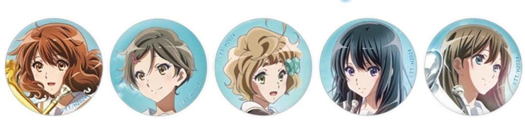 京アニハンドメイド缶バッジ