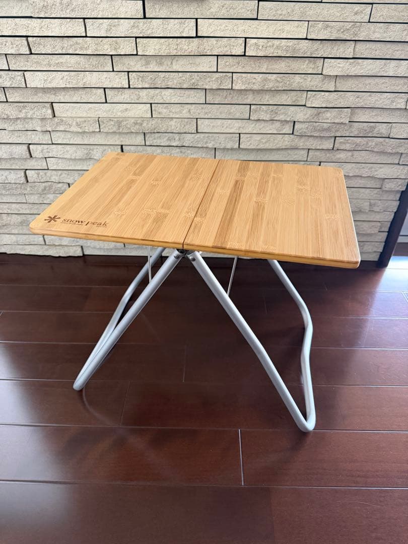  peak Myテーブル竹　家の中でディスプレイ用