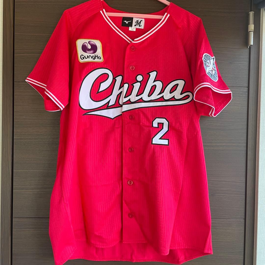 千葉ロッテマリーンズ　レプリカユニフォーム　藤原恭大　2020 ちばユニ赤　L