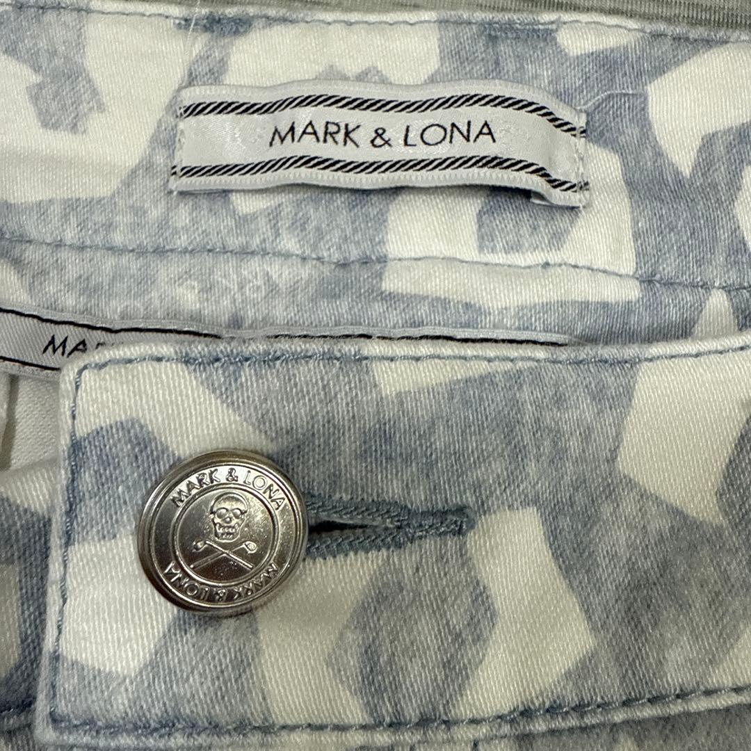 美品　MARK&LONA ゴルフスカート