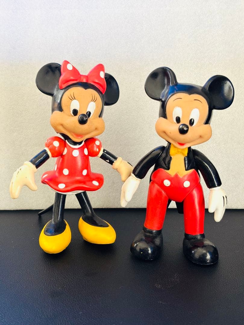 【1980年代】東京ディズニーランド初期フィギュア ミッキー＆ミニーヴィンテージ