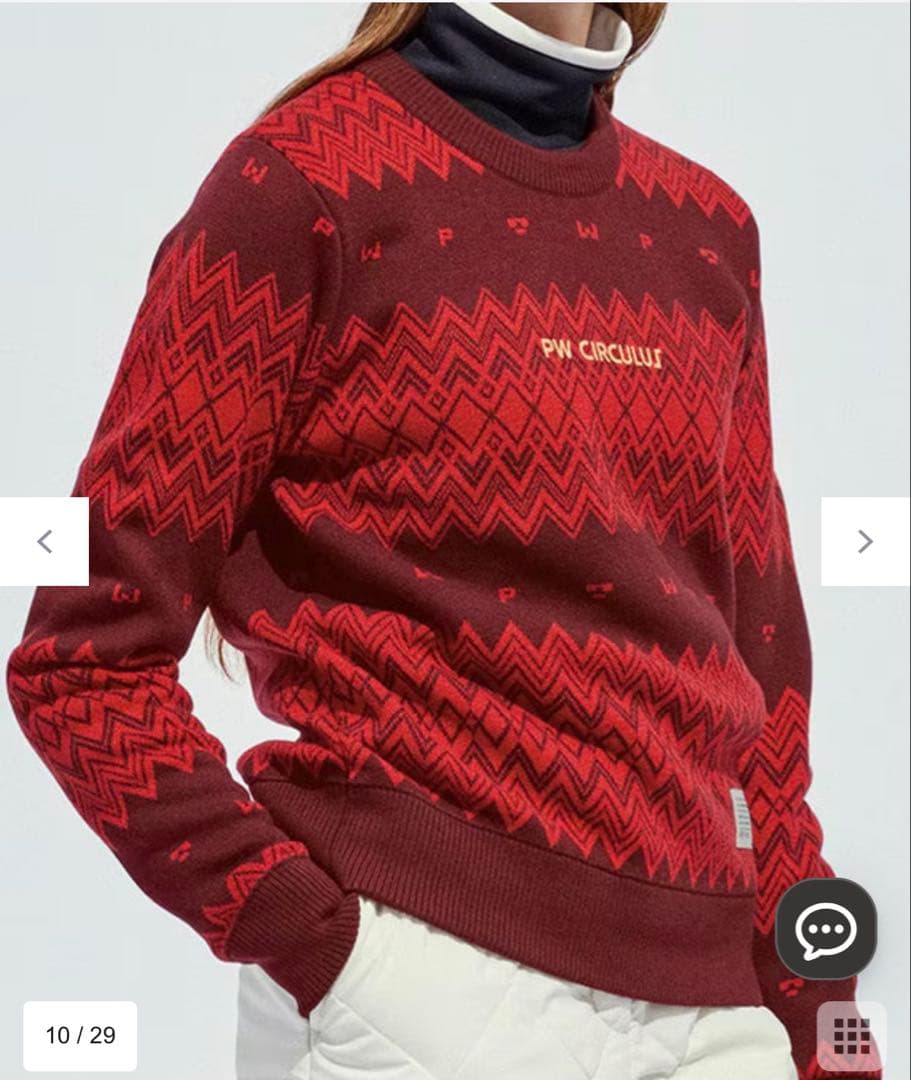 pw circulus セーター　ニット　ゴルフ☆新品　23区