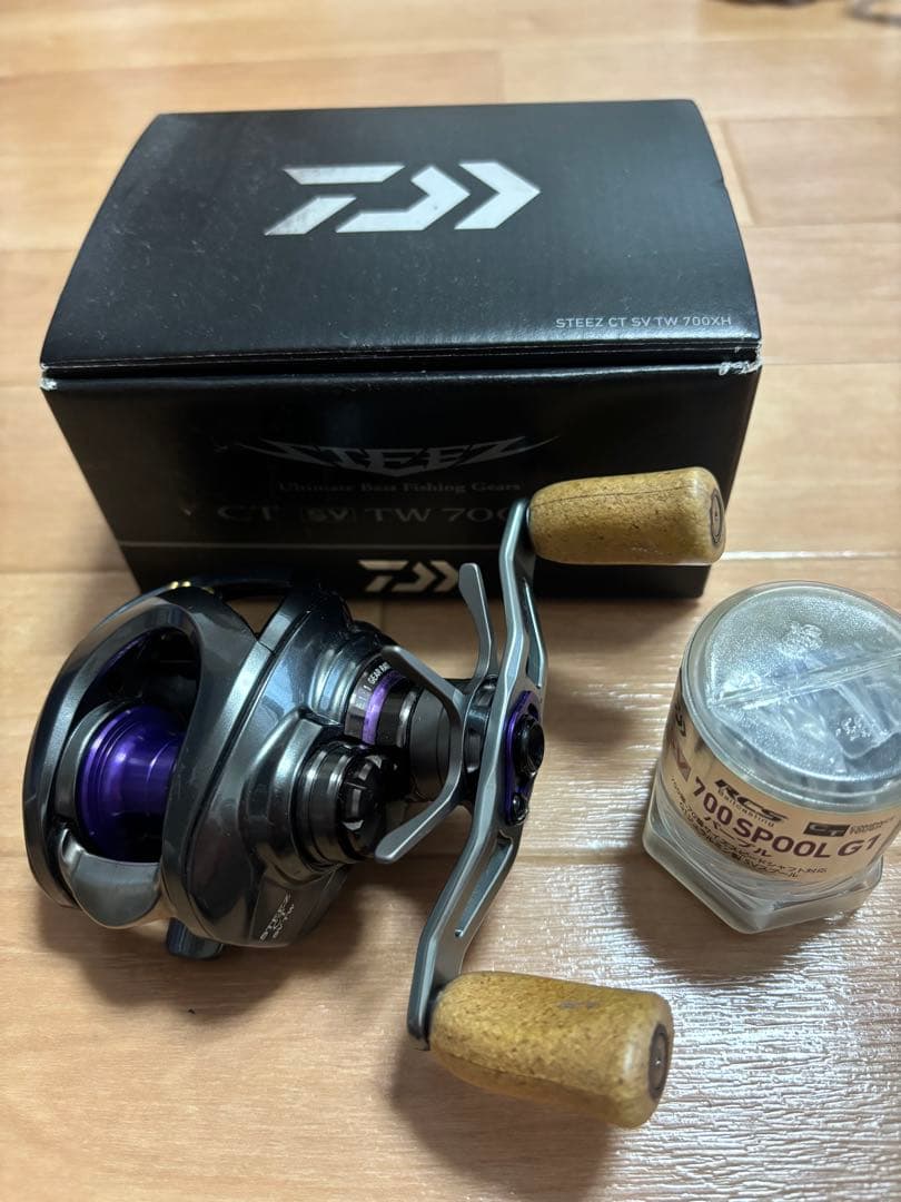 DAIWA スティーズ CT SV TW 700XH 右巻き　SLPドラグ純正