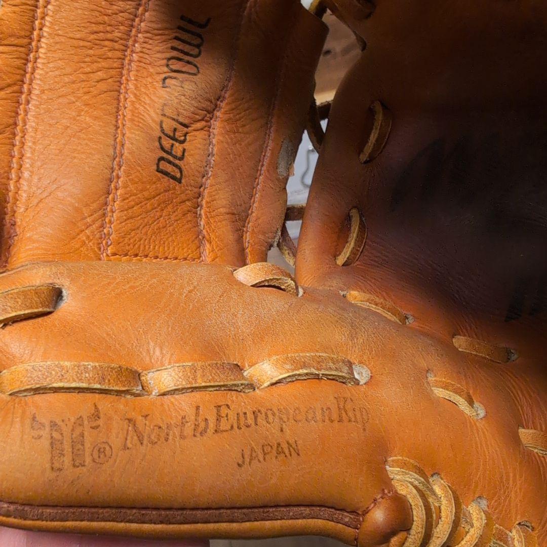 ミズノプロ　Mizuno Pro 硬式グローブ オレンジ　内野　投手