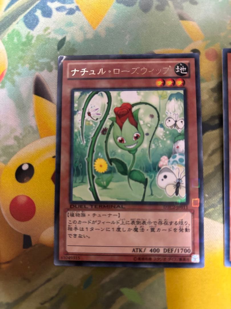 遊戯王　ナチュル・ローズウィップ　3枚