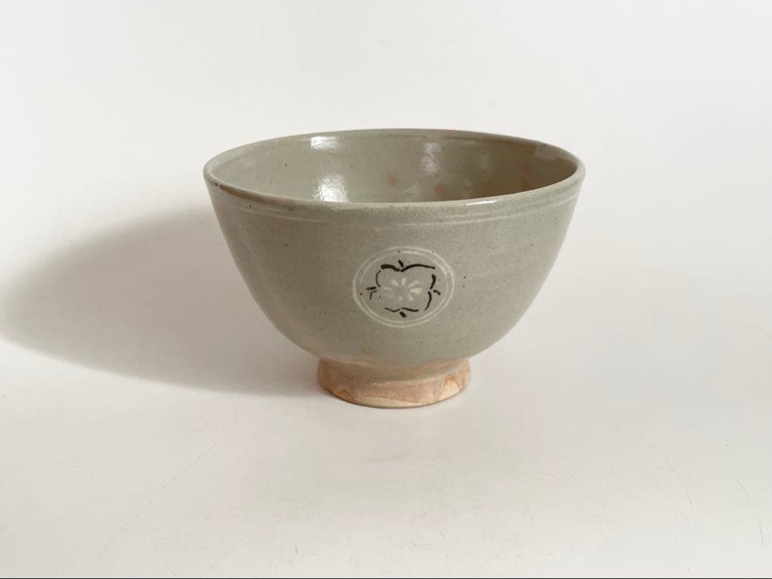 陶芸家　清水茂生　御本　狂言袴　茶碗　抹茶碗　萬古焼　共箱