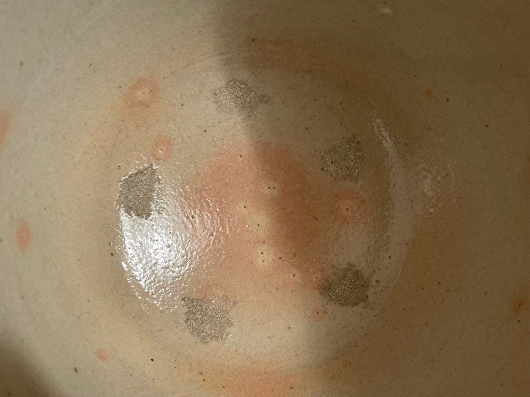 陶芸家　清水茂生　御本　狂言袴　茶碗　抹茶碗　萬古焼　共箱