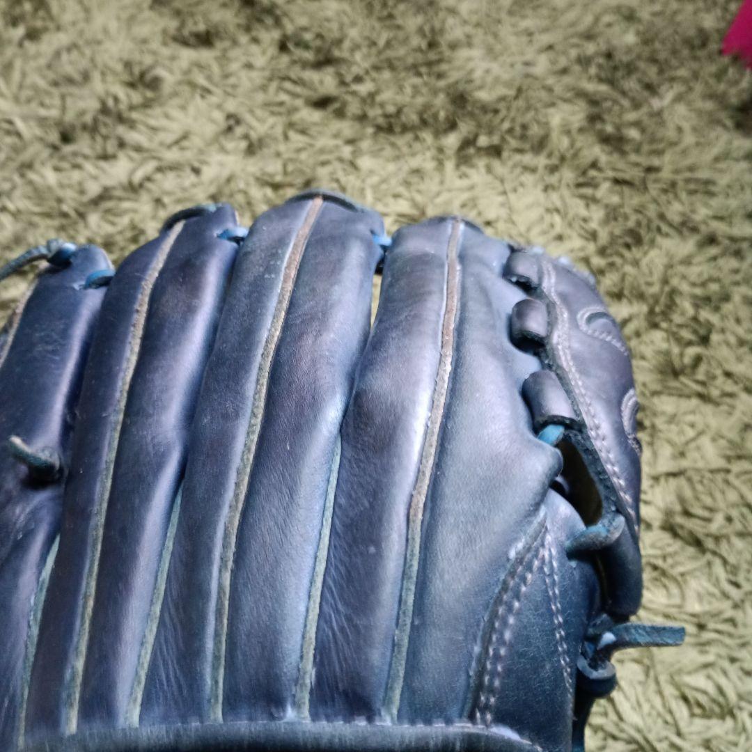 SSKネイビー ブルー軟式グローブ 右投げ用