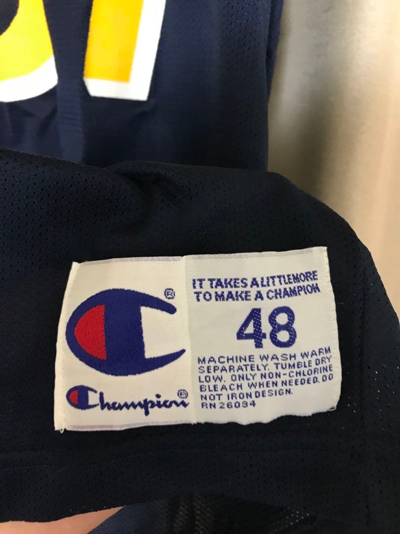 人気商品、90's、チャンピオン、indiana、31番MILLER、48サイズ