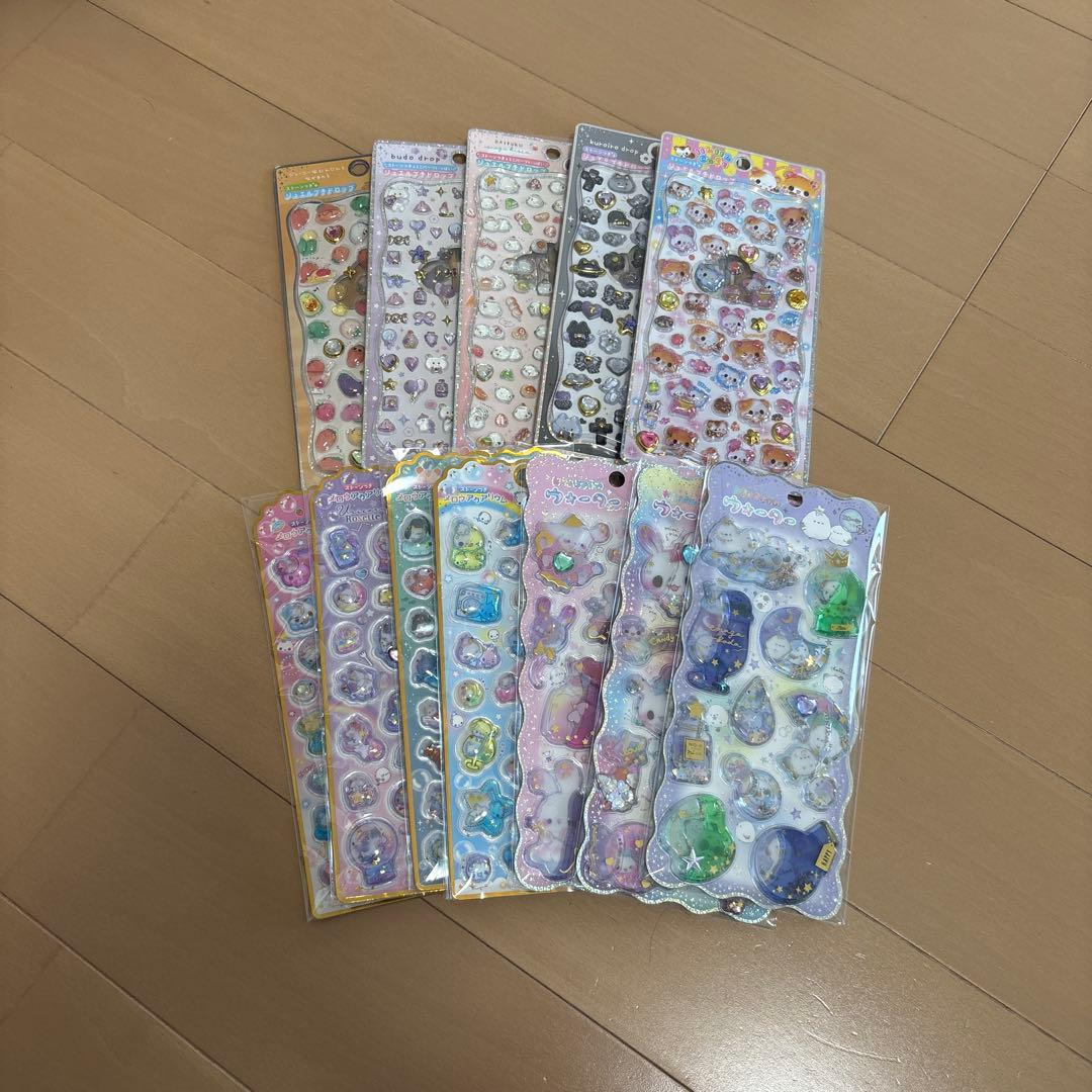 新品　ジュエルプチドロップ　メロウアクアリウム　キラリンウォーター　12種