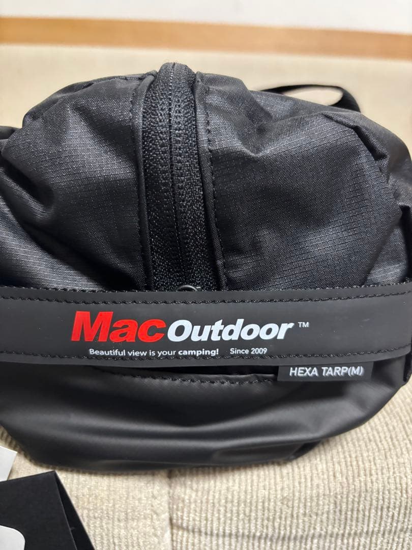 マックアウトドア Mac one ヘキサタープ ブラックM マックワンタープ