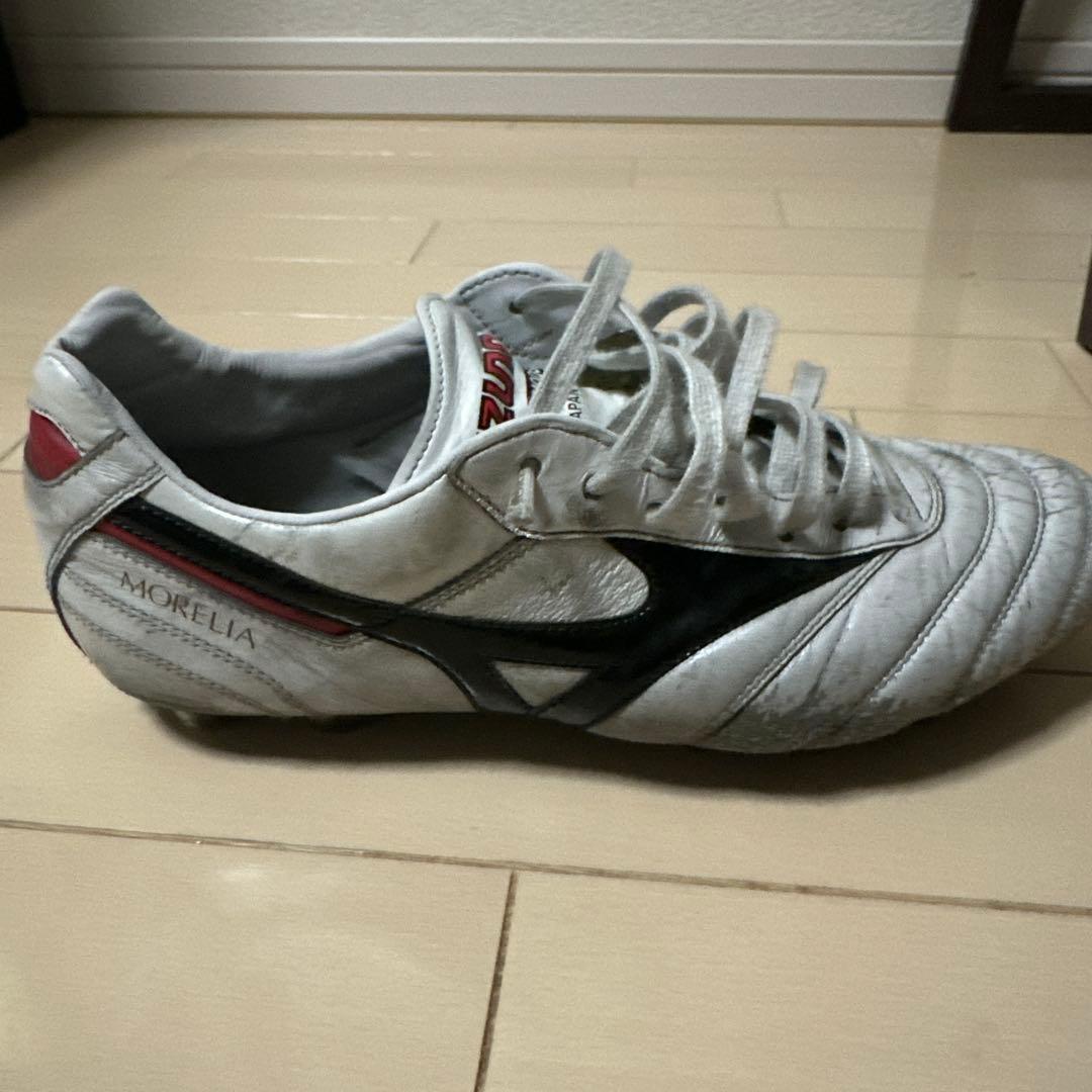Mizuno Morelia サッカーシューズ ホワイト/ブラック