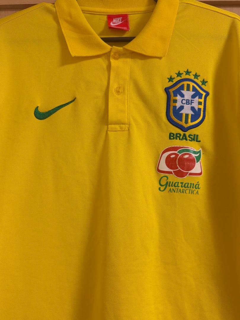 ブラジル代表 Nike ポロシャツ イエロー