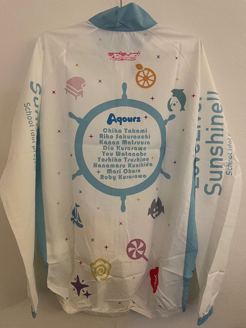 ラブライブ！サンシャイン！サイクルウインドブレーカー　size M