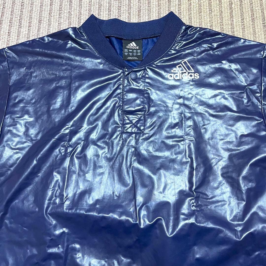 adidas 高校野球部 ピステ Vジャン ウィンドシャツ グラコン ジャンパー