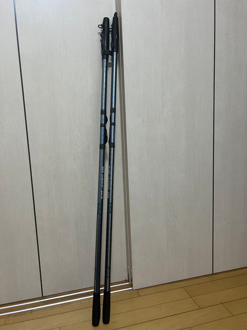 シマノ サーフリーダー 425EX-T 投げ竿 4.25m 2本セット