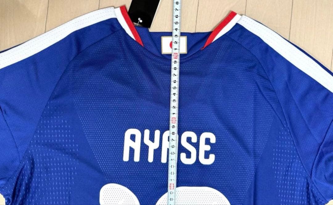 【新品未使用】上田綺世 サッカー日本代表 長袖ユニフォーム #18 AYASE