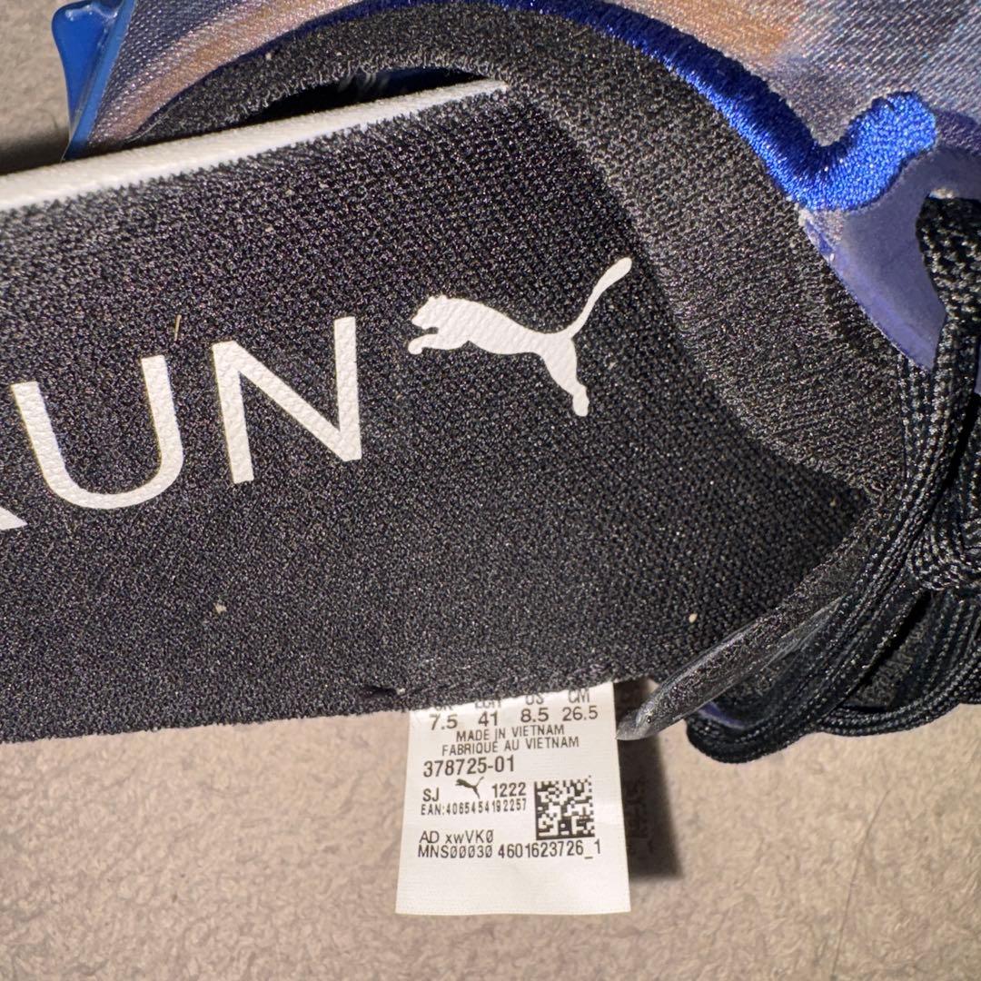 【値下げ】Puma スパイクシューズ グレー/グリーン/ブルー