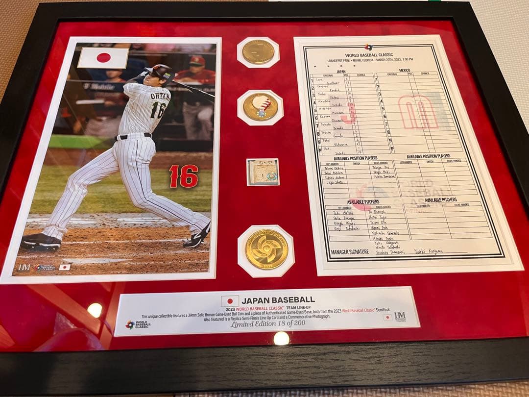 WBC準決勝　大谷翔平　プレミアムフォトミント