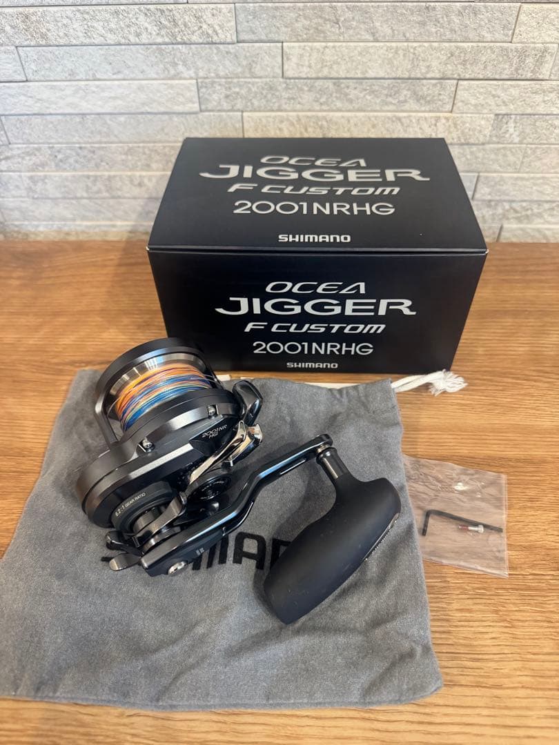 リール SHIMANO OCEA JIGGER F-CUSTOM 2001NRHG